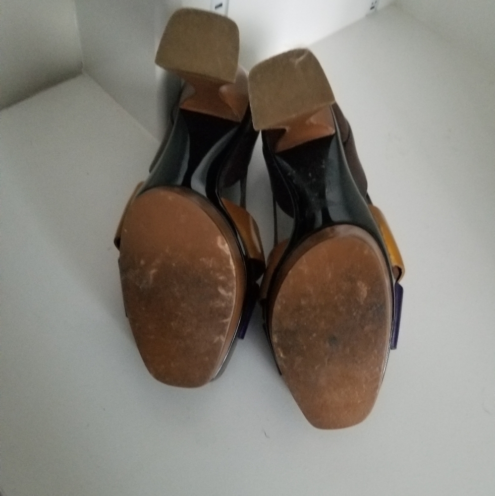 Multicolored Platform Shoes - Picture 3 of 5